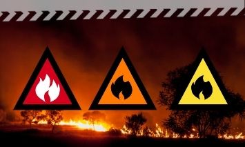 Fires Near Me - With Icons Fires Near Me - Current Incidents Map