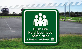 Prepare NSP Neighbourhood Safer Places are a place of last resort during a bush fire