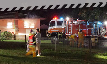 House Fire Image Home Fire Safety Information